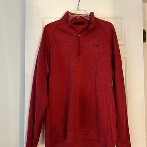 Under Armour ColdGear Red Pullover